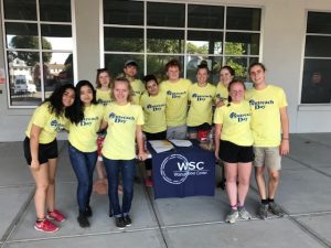 Tufts Community at Walnut Street Center Outreach Day